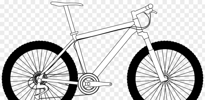 Bicycle Mountain Bike Cycling Drawing Clip Art PNG