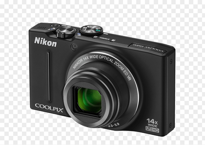 Camera Nikon COOLPIX A300 S8200 Point-and-shoot Nikkor PNG