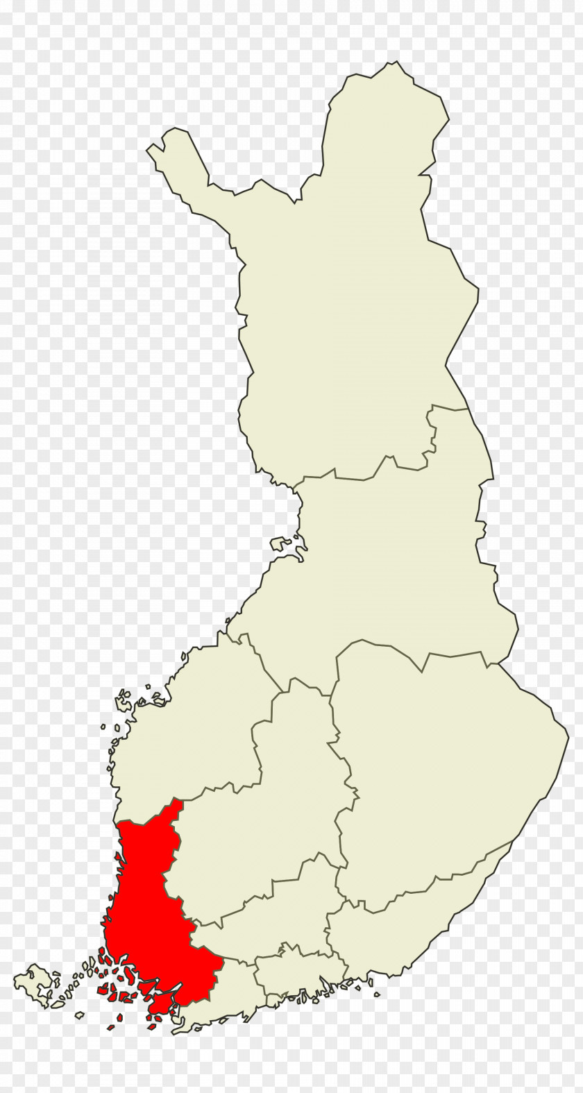 Central Finland Pargas Pukkila Sub-regions Of City PNG