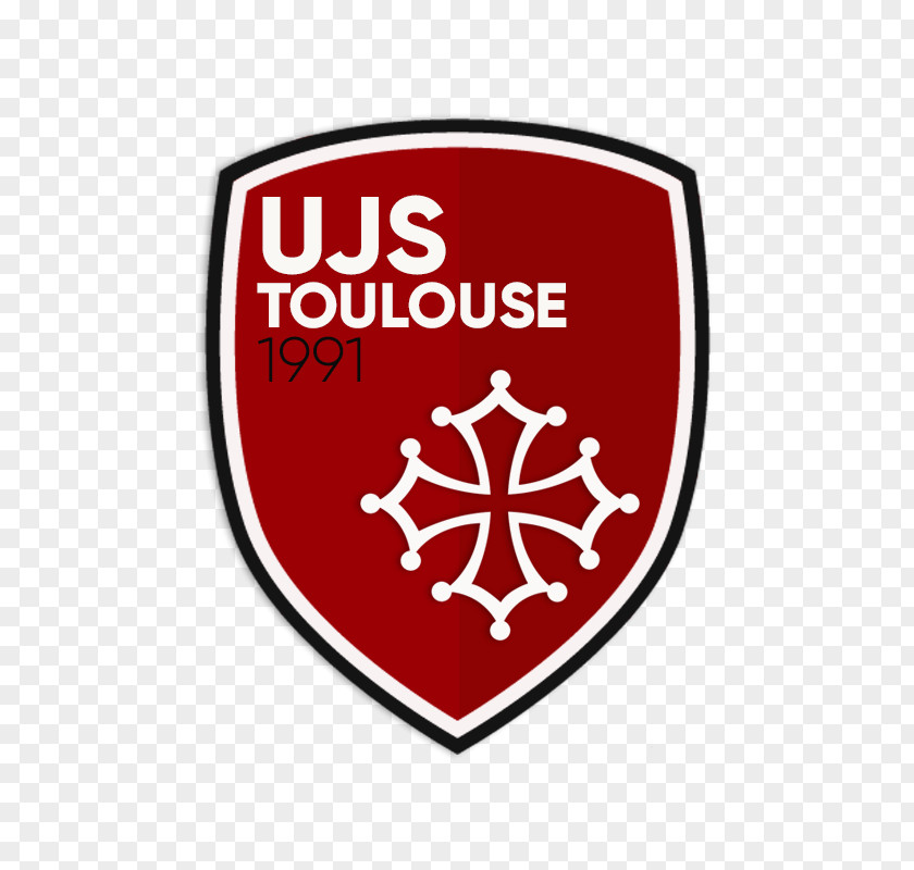 Collectable UJS Toulouse Lapel Pin Valiantys Flag PNG