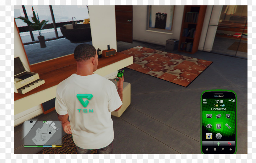 GTA 5 Off White Shirt /m/083vt Floor Plastic Game Technology PNG