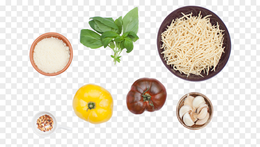 Pasta Ingredients Vegetarian Cuisine Italian Recipe Dish PNG