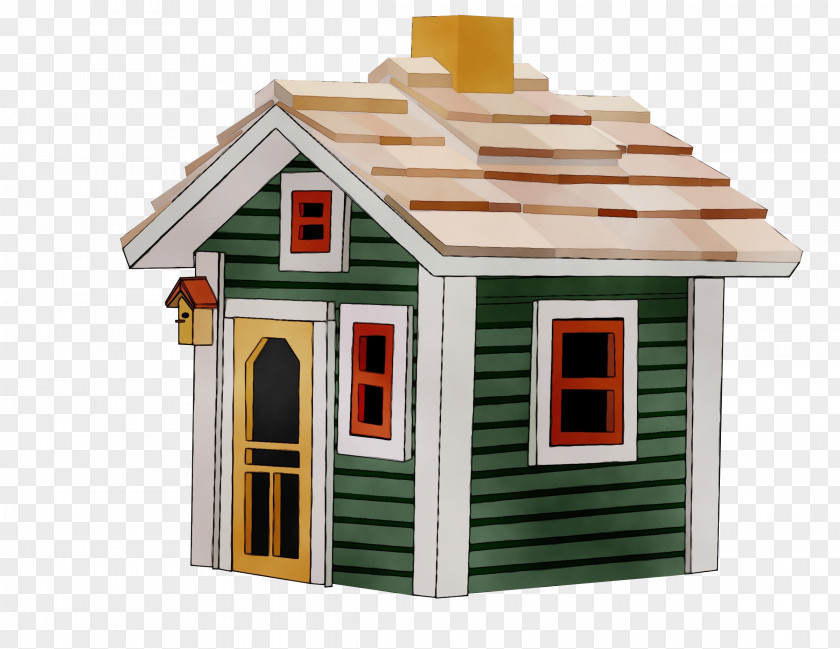 Playhouse Cottage House Roof Shed Home Building PNG