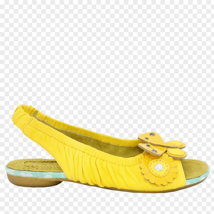 Sandal Ballet Flat Shoe Slingback Fashion PNG