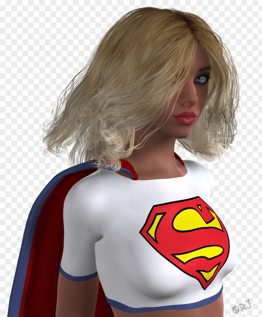 Superman Logo Superhero Shoulder Brown Hair PNG