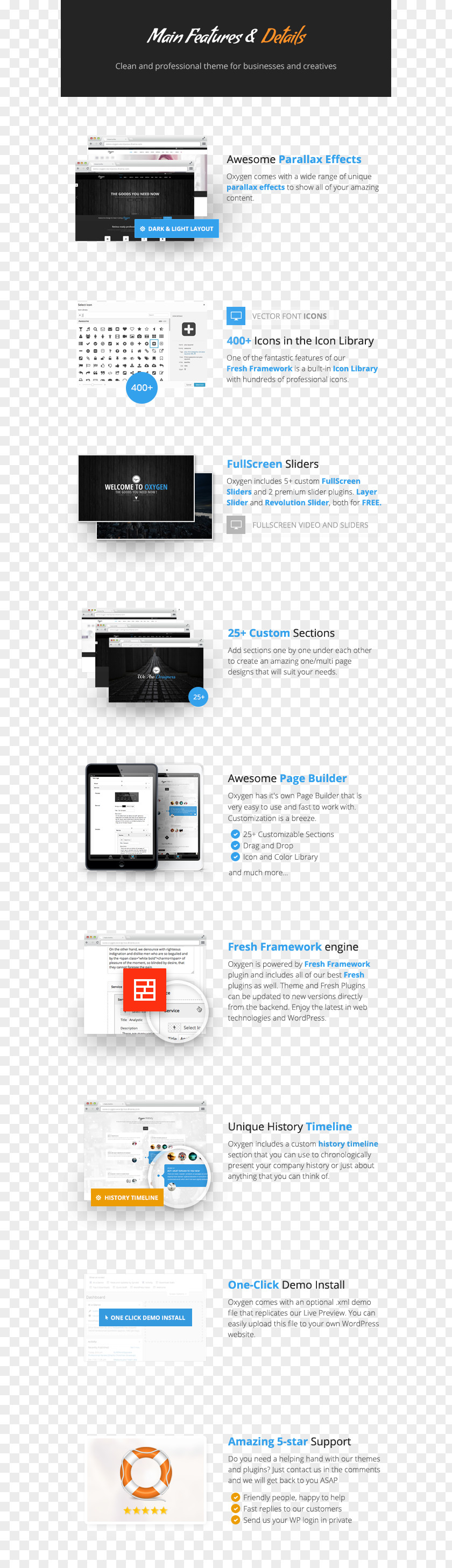 WordPress Web Page Responsive Design Template System PNG