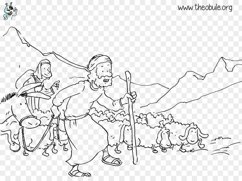 Bible Puzzles About Abraham /m/02csf Mammal Line Art Drawing Illustration PNG