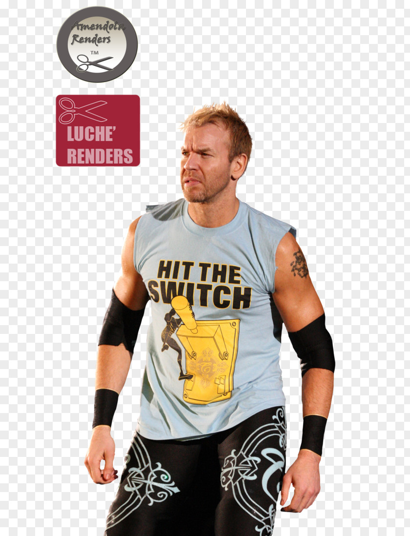 Christian Cage T-shirt Sleeveless Shirt Shoulder Outerwear PNG