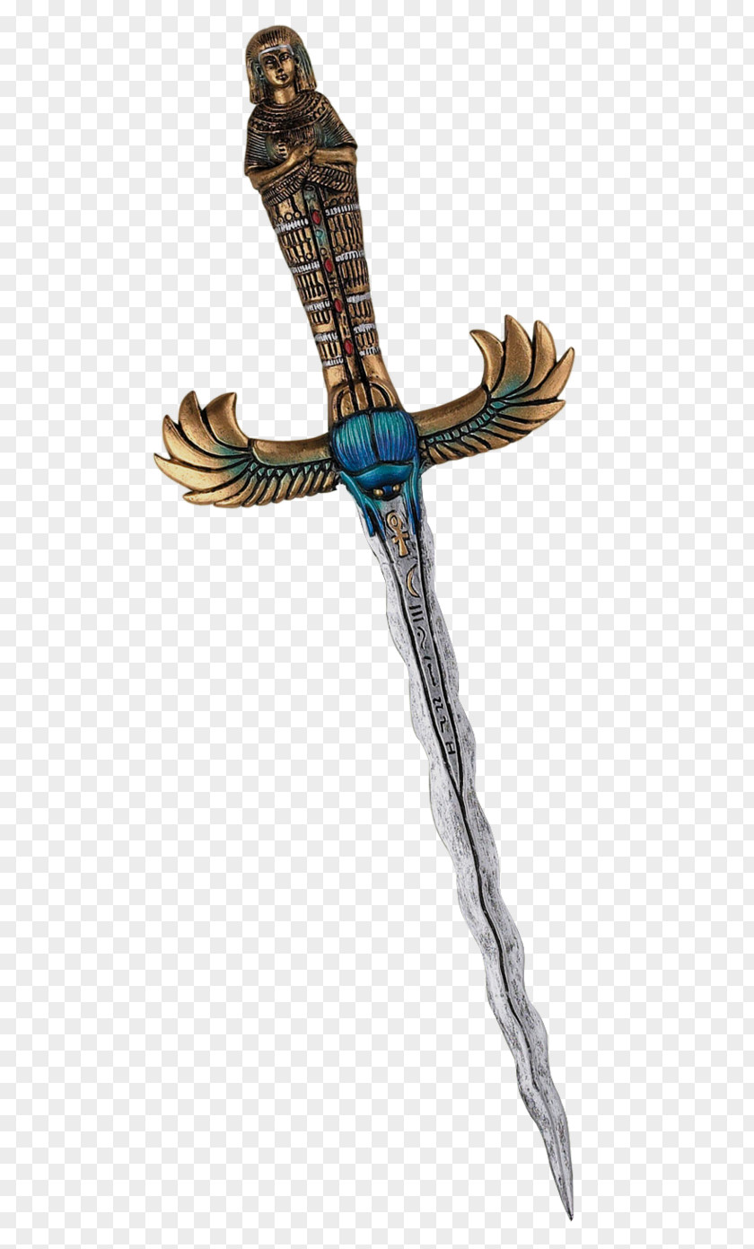 Egyptian Sword Knife Dagger Weapon Scabbard PNG