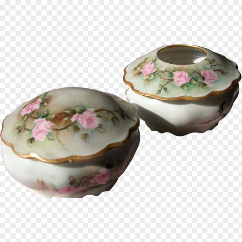 HAND PAINTED ROSES Porcelain PNG