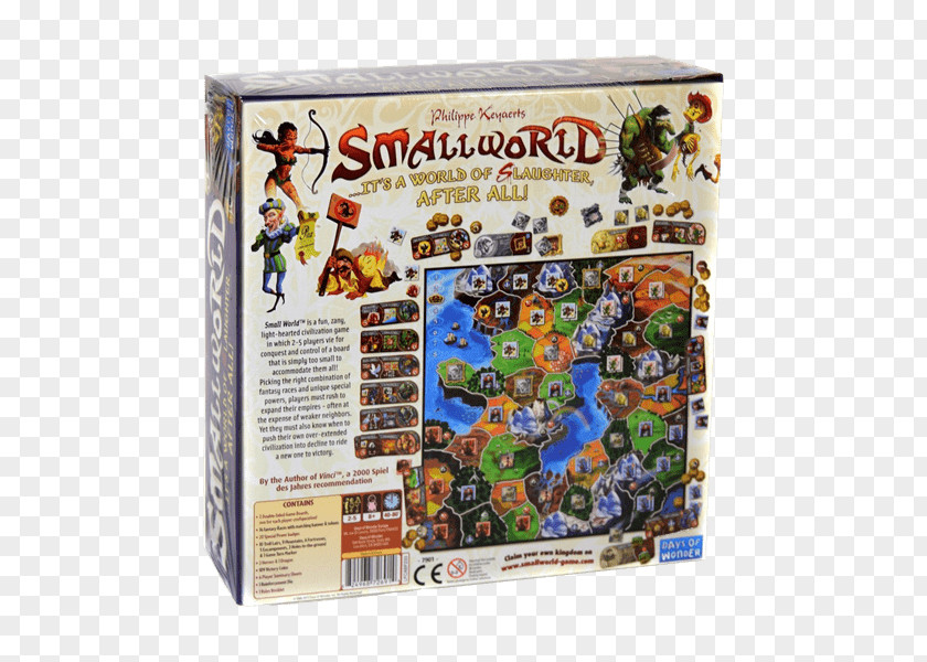 Kab Sports Cards Collectables Days Of Wonder Small World Board Game PNG