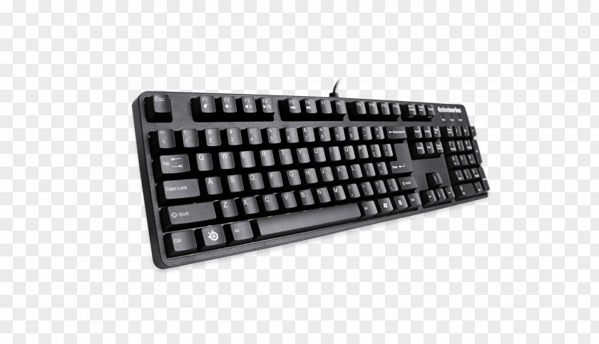 USB Computer Keyboard SteelSeries 6G V2 Gaming Keypad PNG