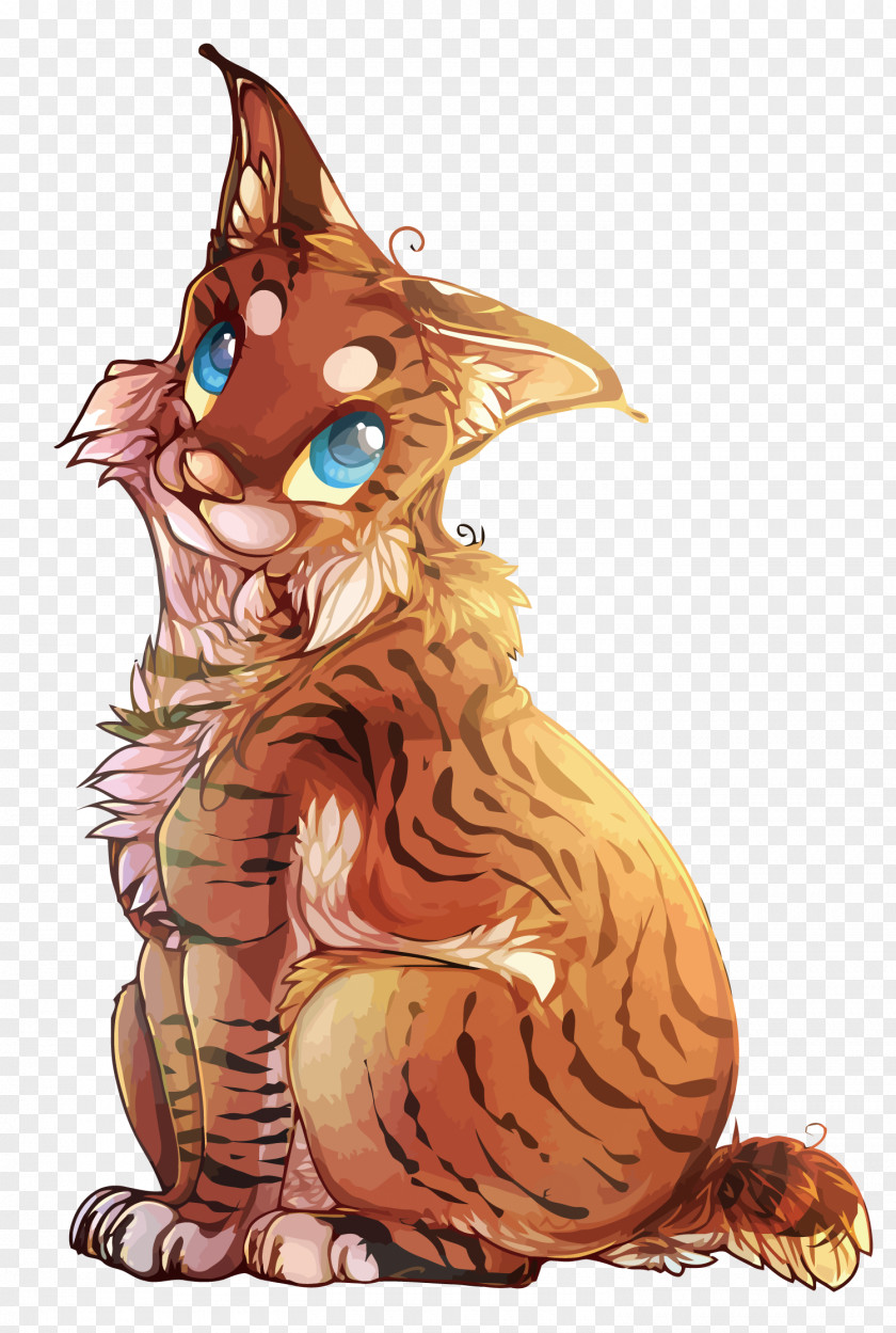 Vector Leopard Cat Bengal Ocelot PNG