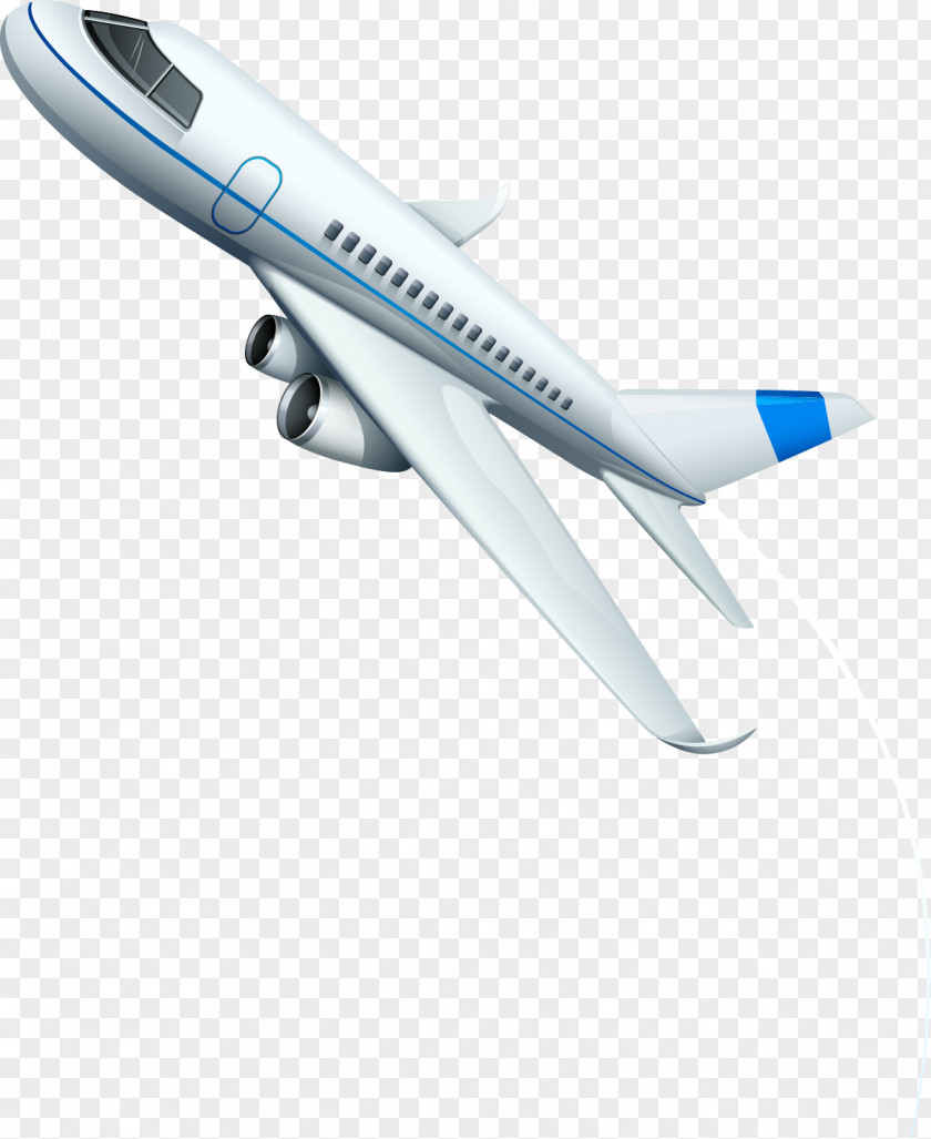 Cartoon White Airplane Drawing Icon PNG