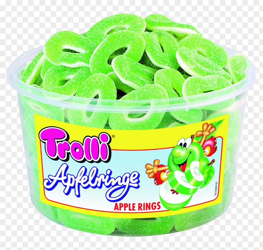 Chewing Gum Gummi Candy Trolli Apfelring Lollipop PNG
