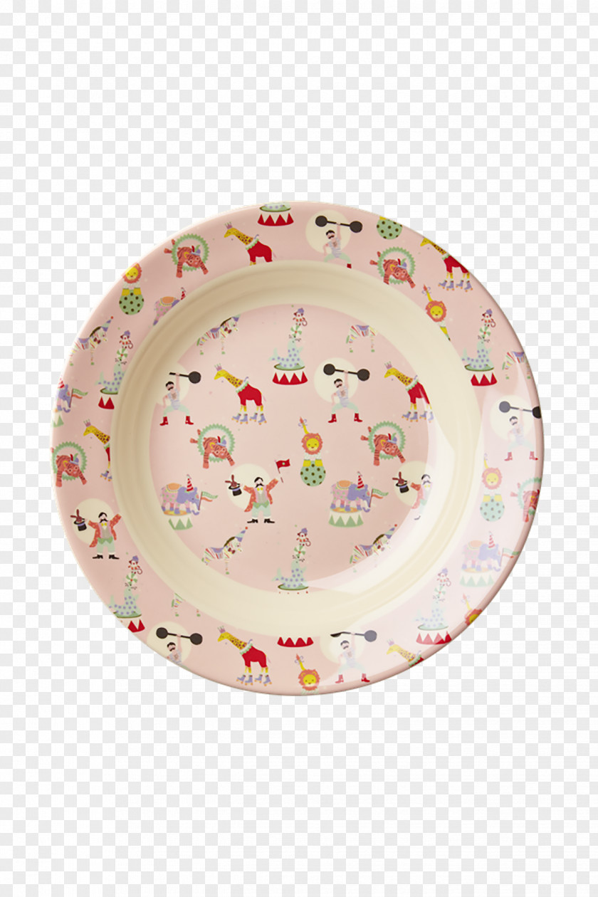 Child Bowl Melamine Plate Circus PNG