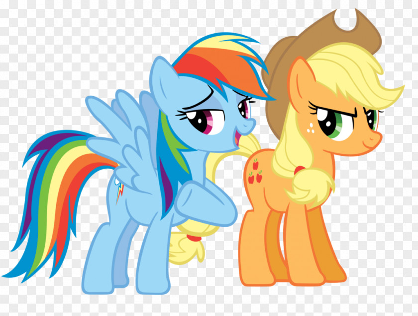 My Little Pony Applejack Rainbow Dash Pinkie Pie Rarity PNG