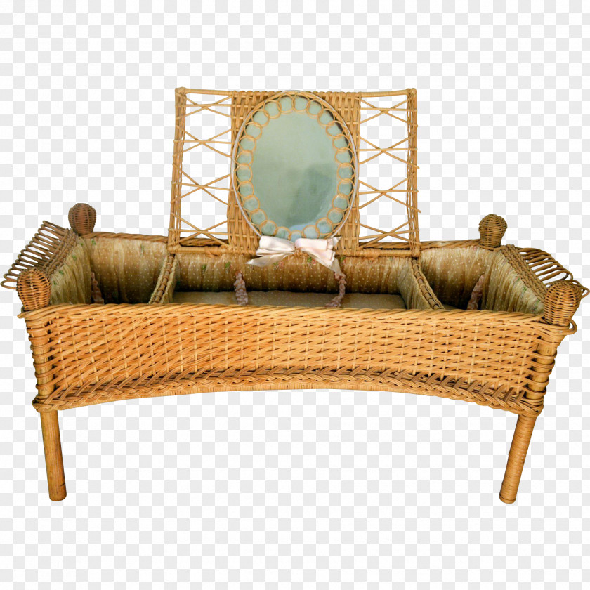 Noble Wicker Chair Loveseat Couch Bench PNG