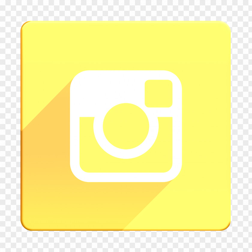 Rectangle Logo Instagram Icon Media Shadow PNG