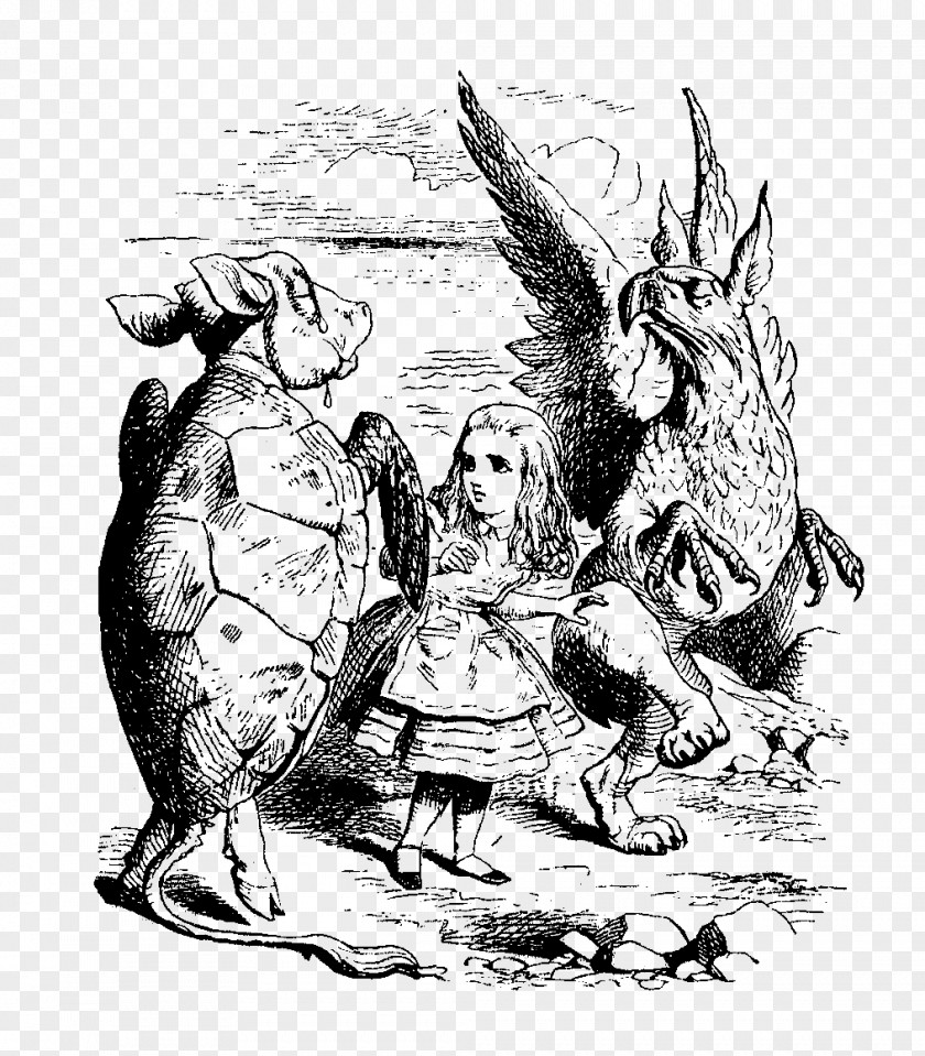 Wonderland Alice's Adventures In The Annotated Alice Mock Turtle Through Looking-Glass, And What Found There Gryphon PNG