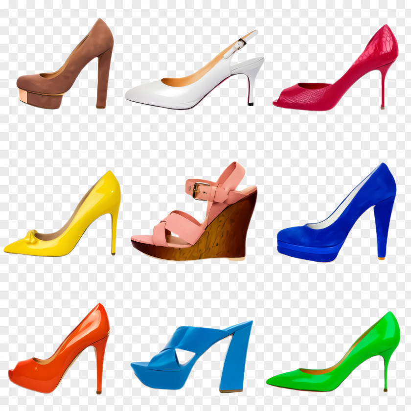 Court Shoe Plastic High Heels Footwear Basic Pump Leg PNG