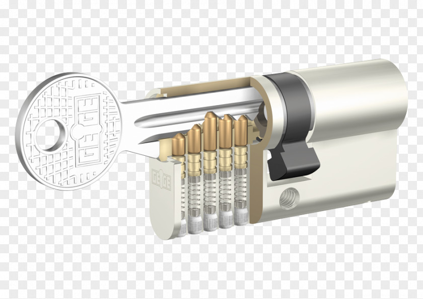 Kaba Pin Tumbler Lock Mortise Key Dormakaba PNG