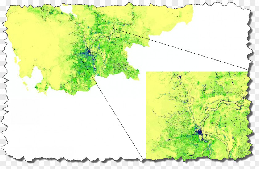 Map Water Resources Ecoregion Leaf Line PNG