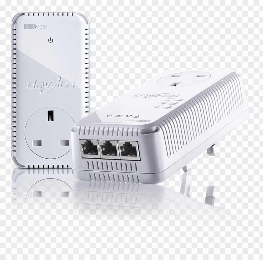 Powerline Devolo PowerLAN Power-line Communication Wireless Repeater Wi-Fi PNG