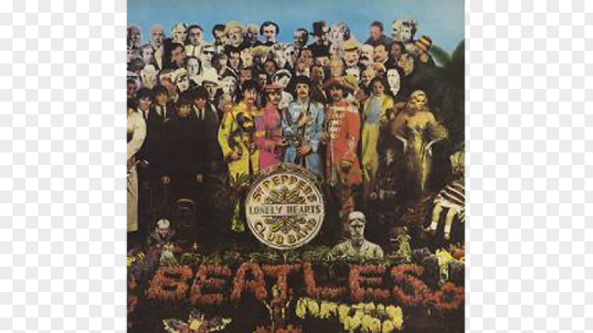 Sgt Pepper's Lonely Hearts Club Band Sgt. LP Record The Beatles Revolver Fixing A Hole PNG
