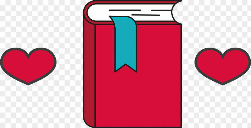 Start Reading Books Area Rectangle Heart PNG