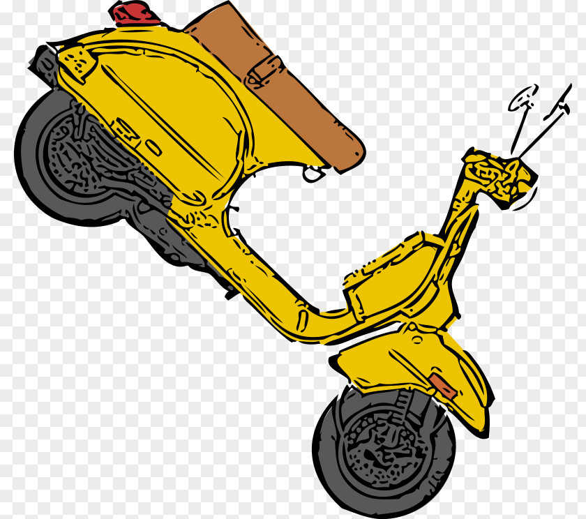 1960 S Clipart Scooter Piaggio Vespa Clip Art PNG