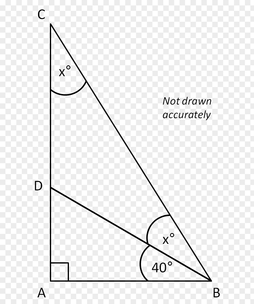 Angular Geometry Triangle SAT National Curriculum Assessment Year Six PNG