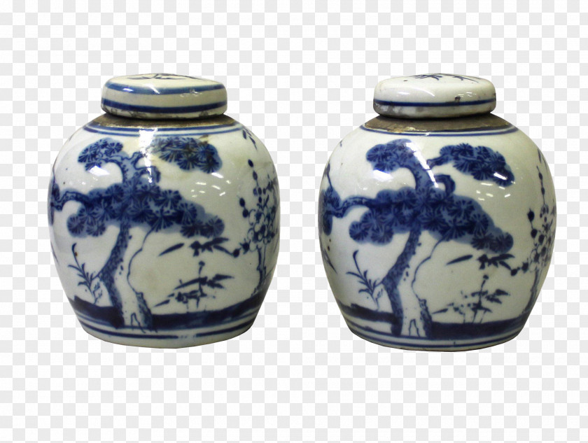 Blue And White Porcelain Pottery Jingdezhen Ceramic Vase PNG