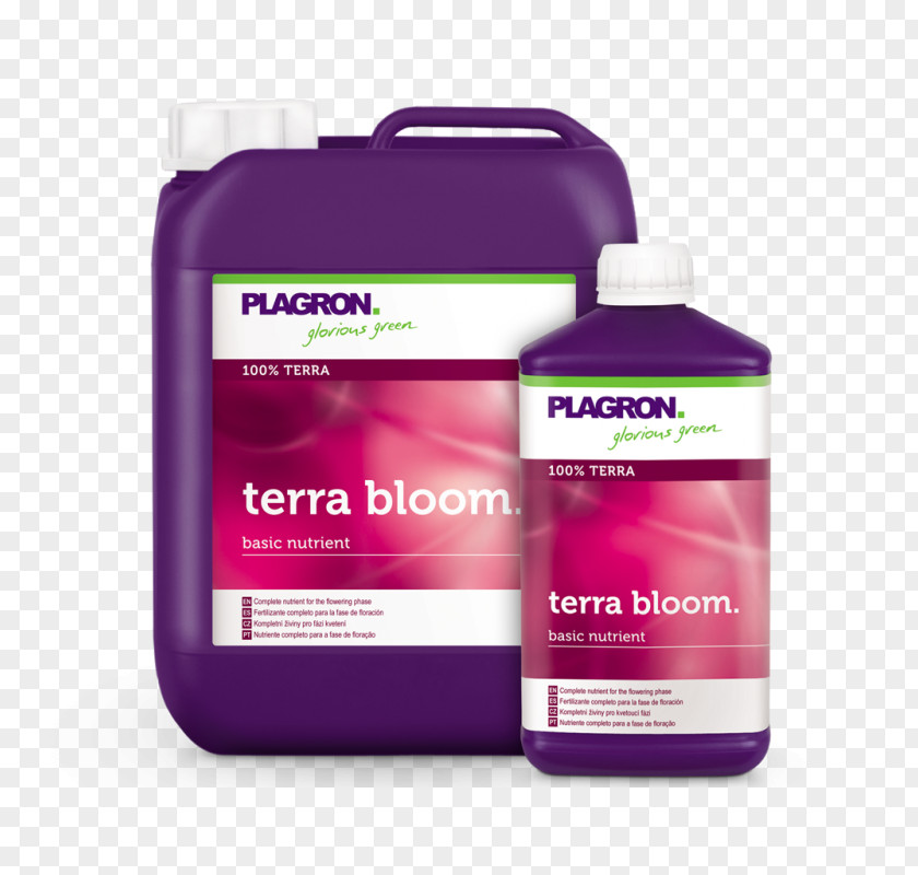 DIY Grow Box Pot Nutrient Plagron Alga Bloom Terra Fertilisers PNG