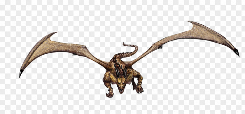 Flying Dragon Wyvern Monster PNG