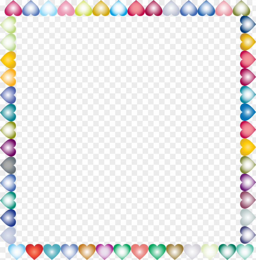 Heart Frame Borders And Frames Clip Art PNG