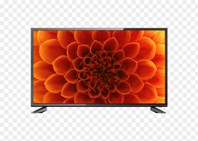 LED-backlit LCD High-definition Television 1080p Smart TV PNG