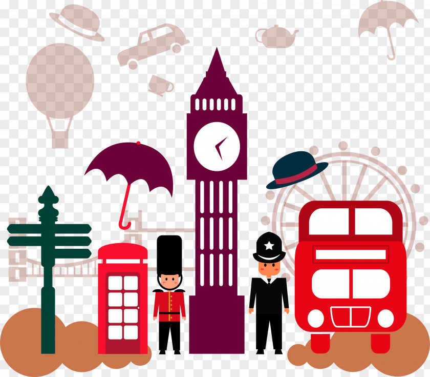 London Vector Download PNG