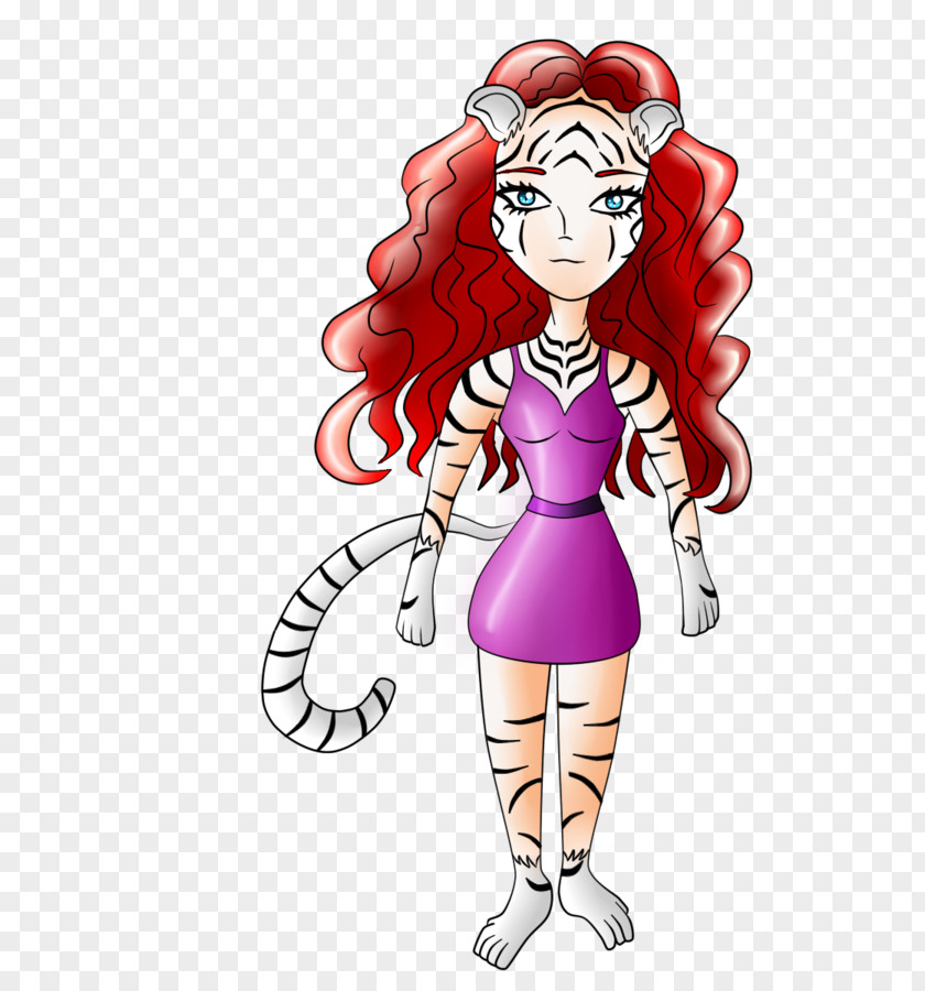 Siberian Tiger Legendary Creature Cartoon Muscle Clothing PNG