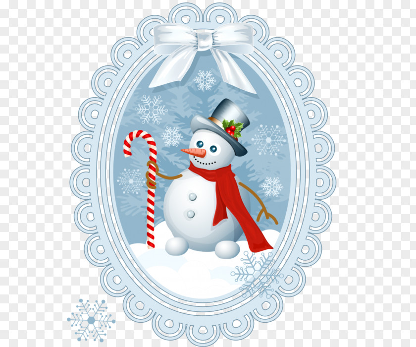 Snowman Banna Santa Claus Candy Cane Christmas Decoration Clip Art PNG
