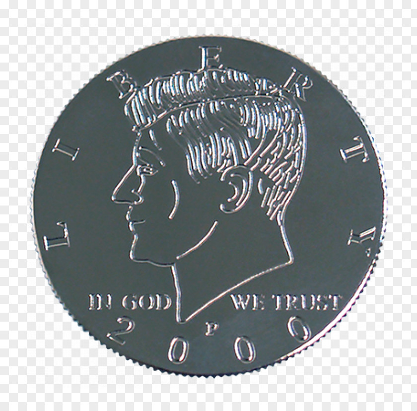 Coin Half Dollar Circle United States Font PNG