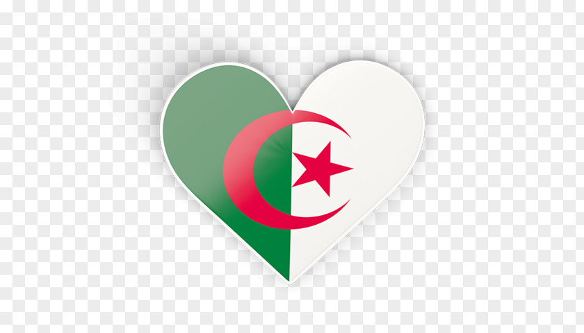 Flag Of Algeria Photography Heart PNG