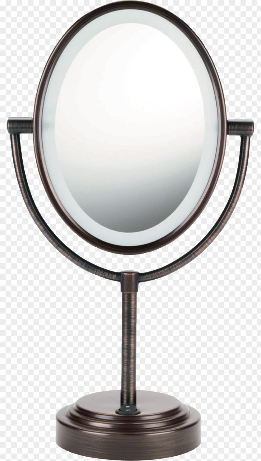 Mirror Cosmetics Light Magnifying Glass Vanity PNG