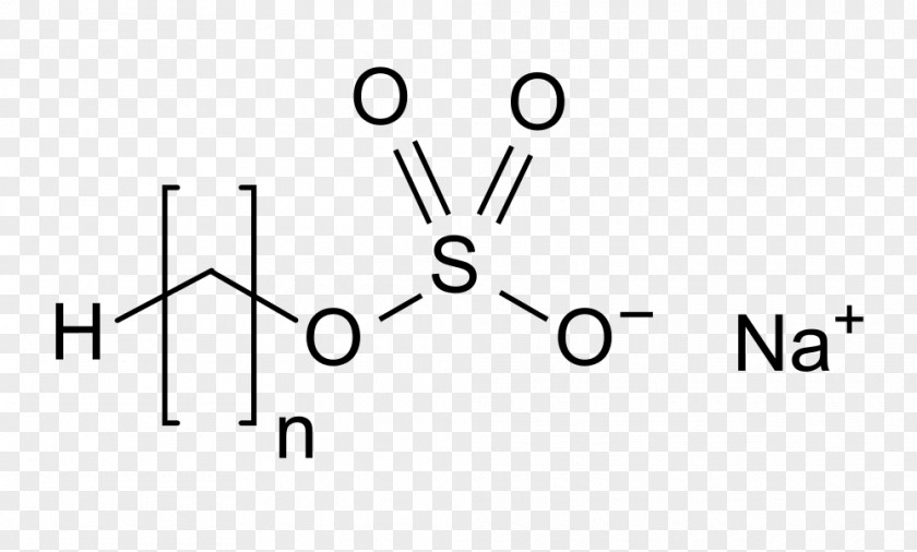 Sodium Laureth Sulfate Dodecyl Sulfamic Acid Chemistry PNG