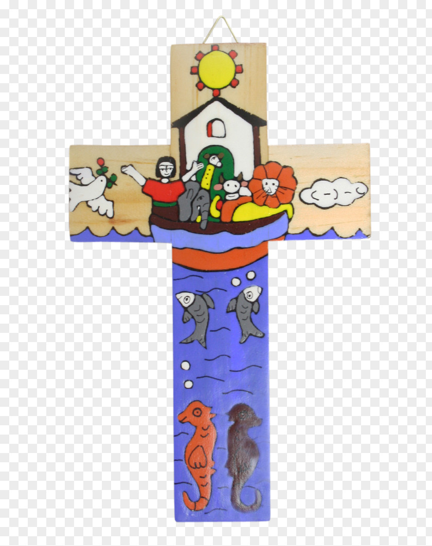 Wood Crucifix Noah's Ark Stations Of The Cross PNG