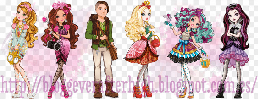 Barbie Ever After High Mattel Boarding School Doll PNG