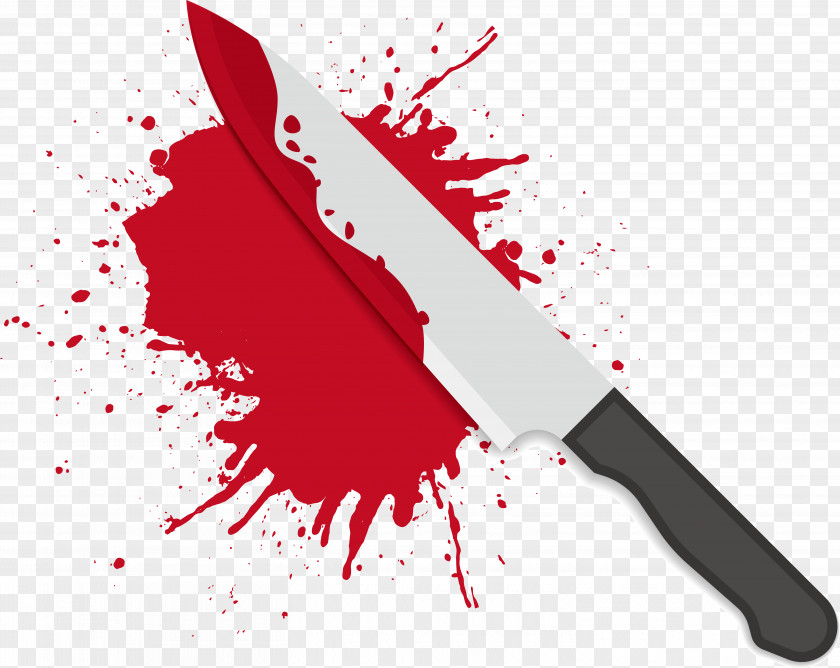 Bloody Dagger Knife Blood PNG