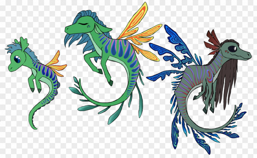 Dragon Kelpie Water Horse Seahorse PNG