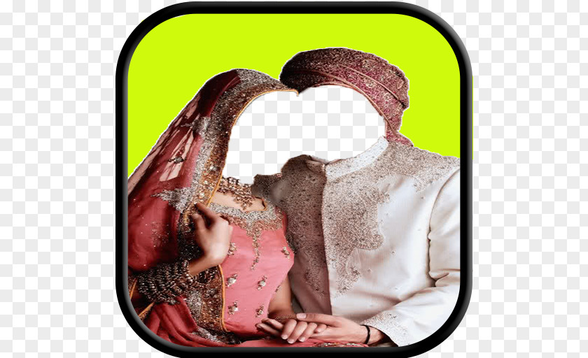 Indian Wedding Couple Pink M RTV PNG