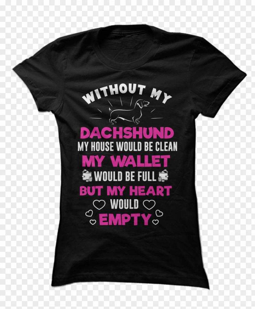 Weiner Dog T-shirt Hoodie Neckline Clothing PNG